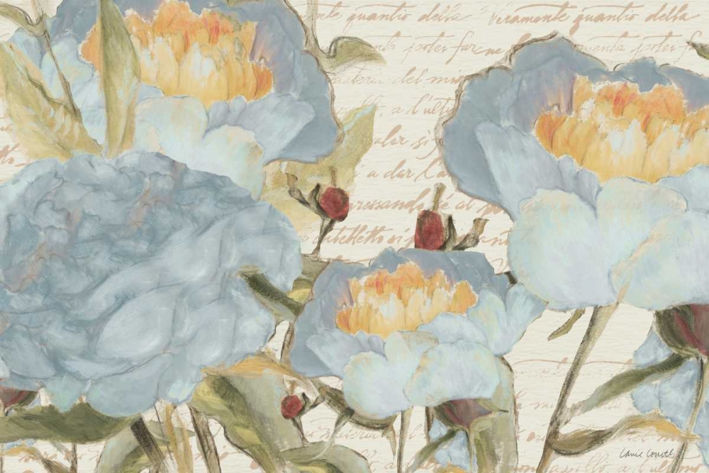 Wall Art Painting id:148889, Name: Flowers in the Garden, Artist: Loreth, Lanie