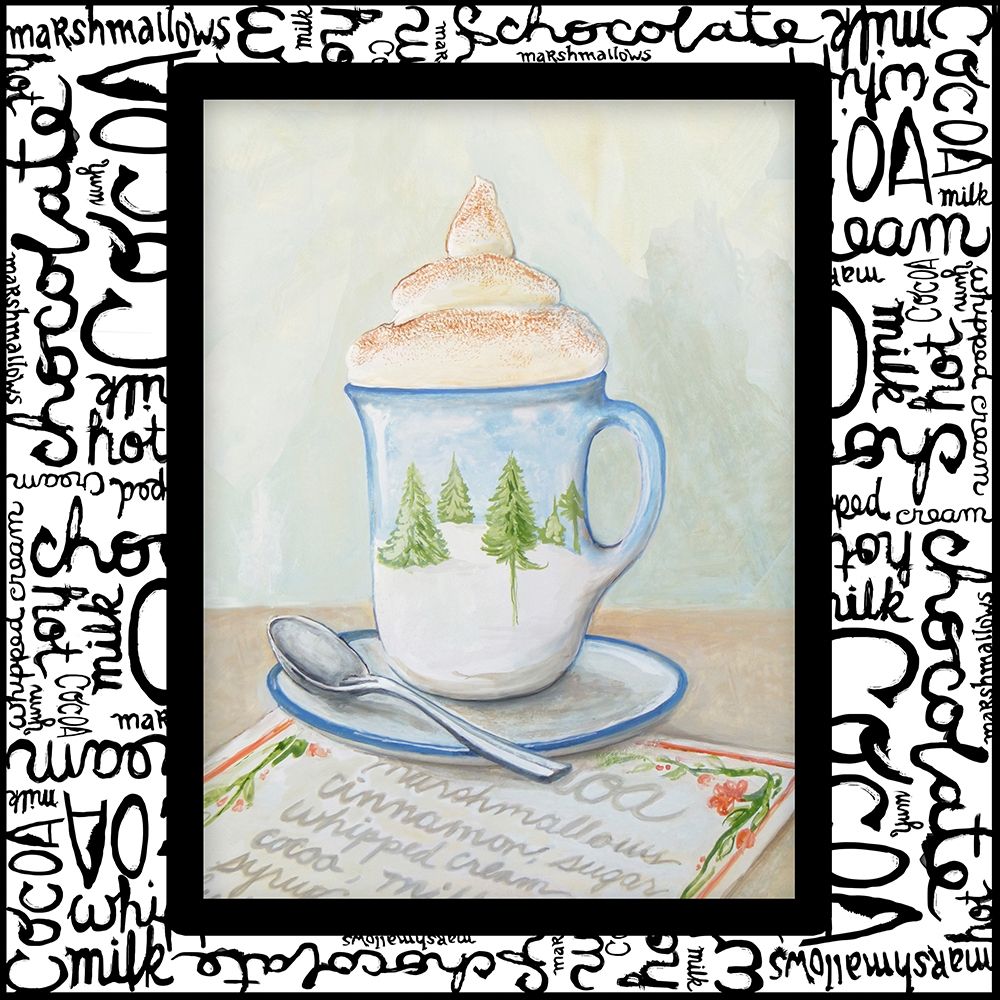 Art Print: Tis the Season for Cocoa I