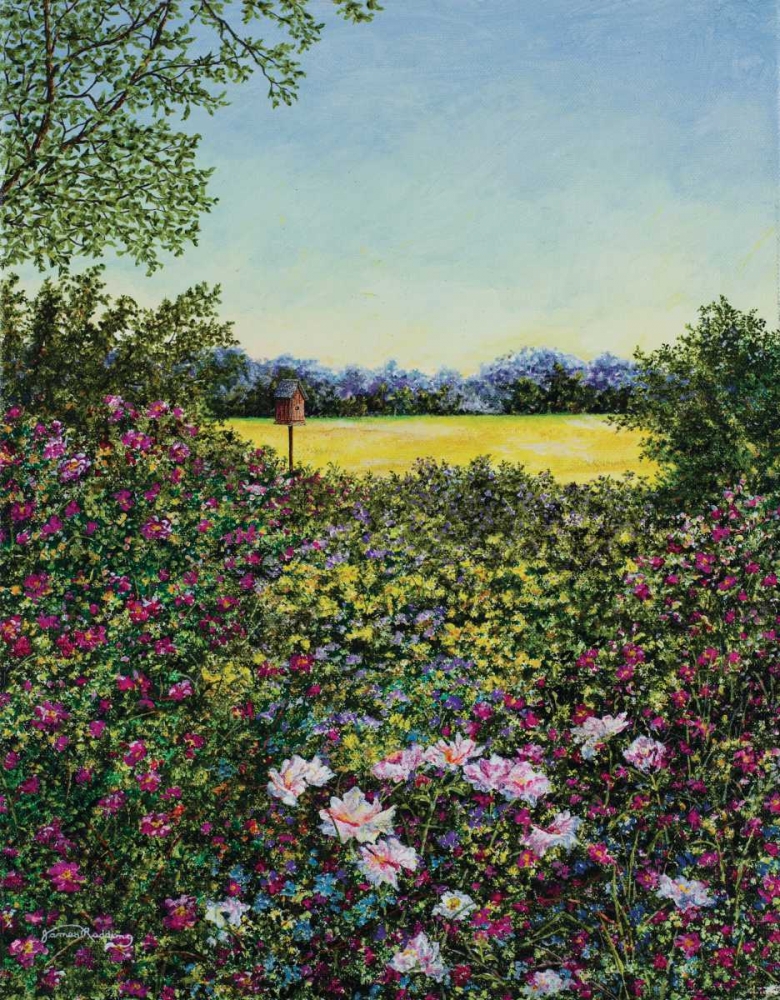 Wall Art Painting id:159996, Name: Along The Meadows Edge, Artist: Redding, James