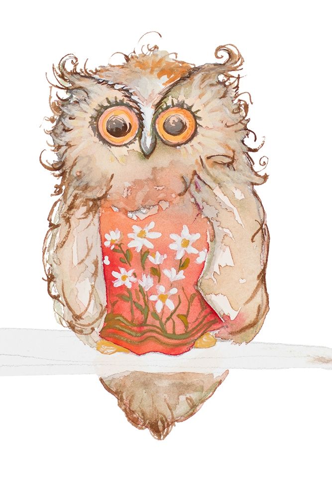 Art Print: Morning Owl
