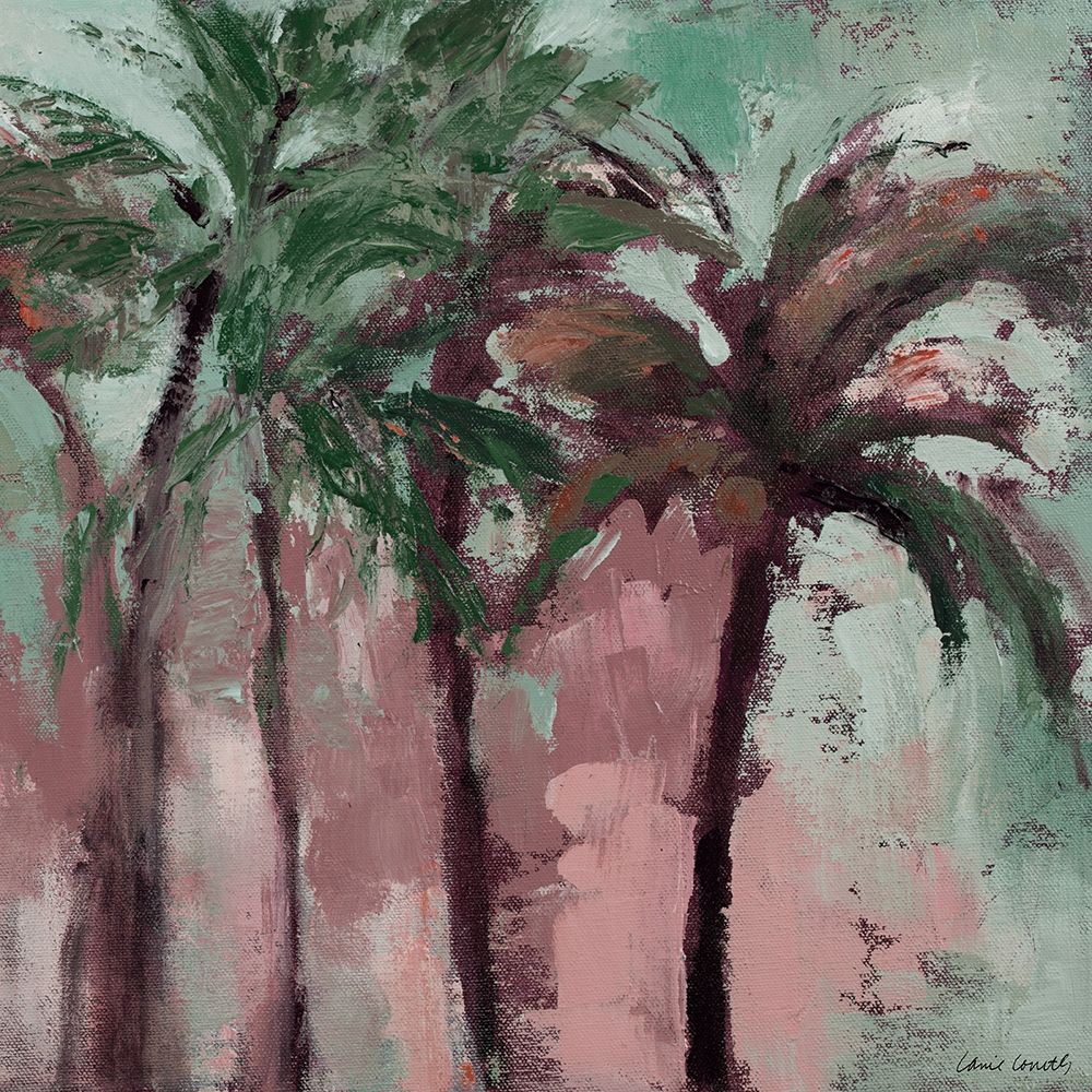 Wall Art Painting id:206391, Name: Island Evening Palms I, Artist: Loreth, Lanie