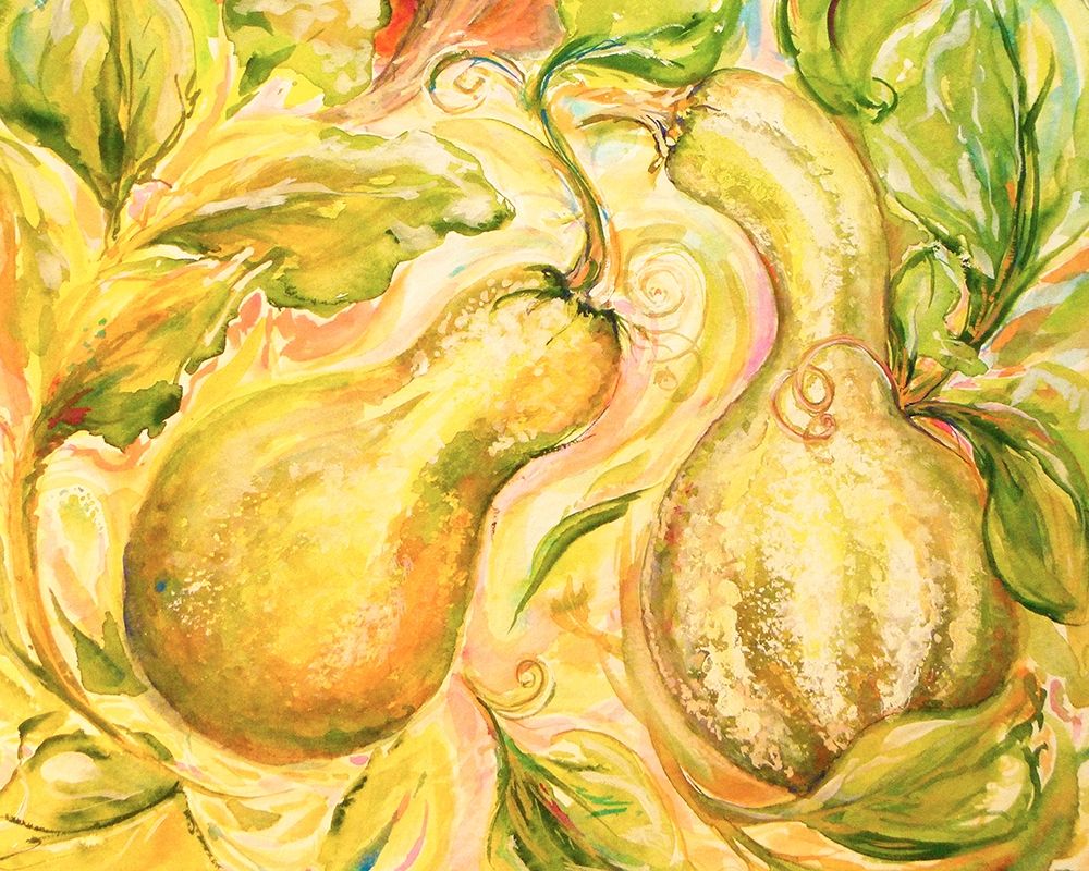 Art Print: Fall Garden I