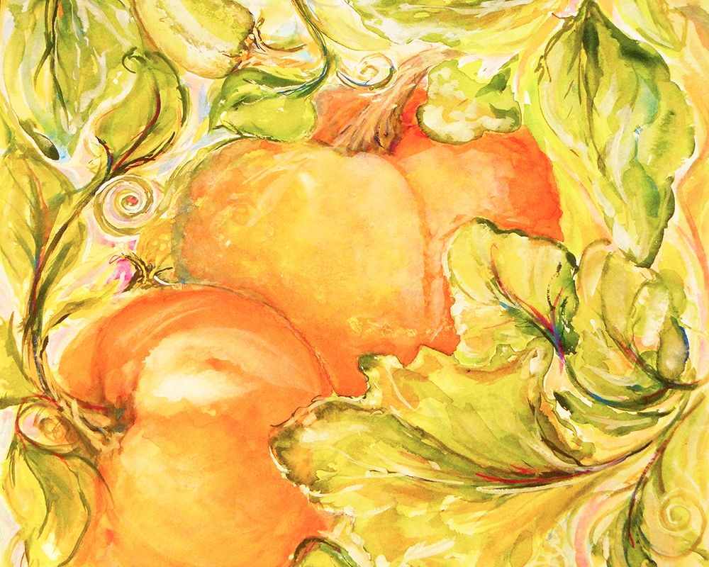 Art Print: Fall Garden IV