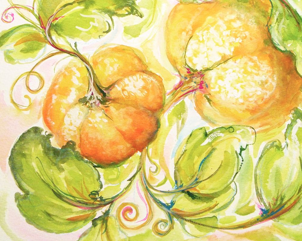 Art Print: Fall Garden II