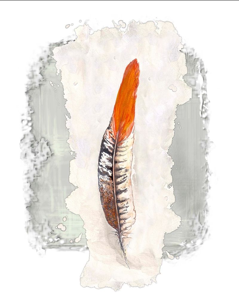 Art Print: Simple Feather II