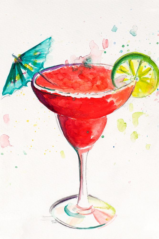 Wall art: Cocktail I, by Pinto, Patricia