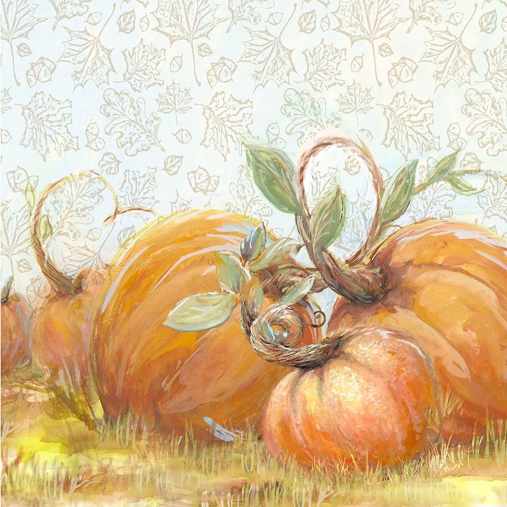 Art Print: Autumn Pumpkin Patch I