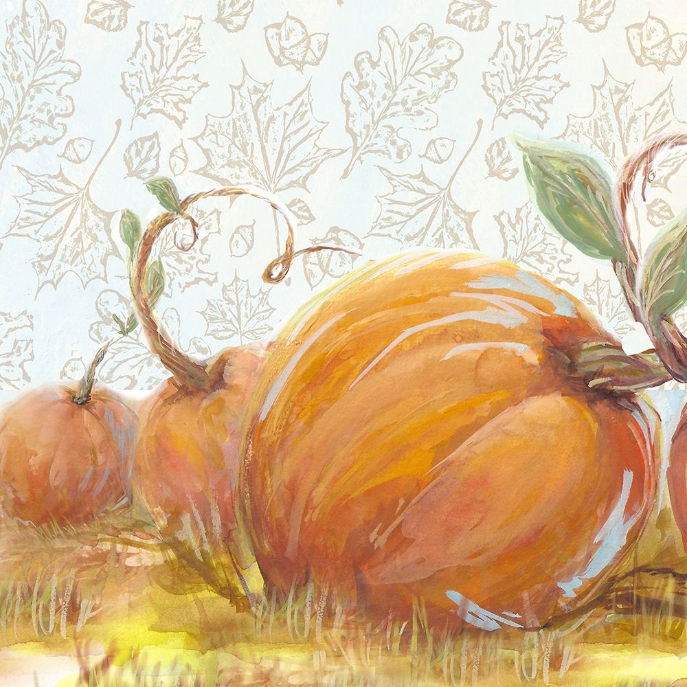 Art Print: Autumn Pumpkin Patch II