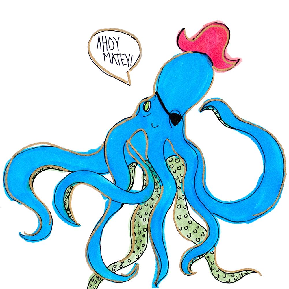 Wall art: Ahoy Matey, by Torres, Melanie