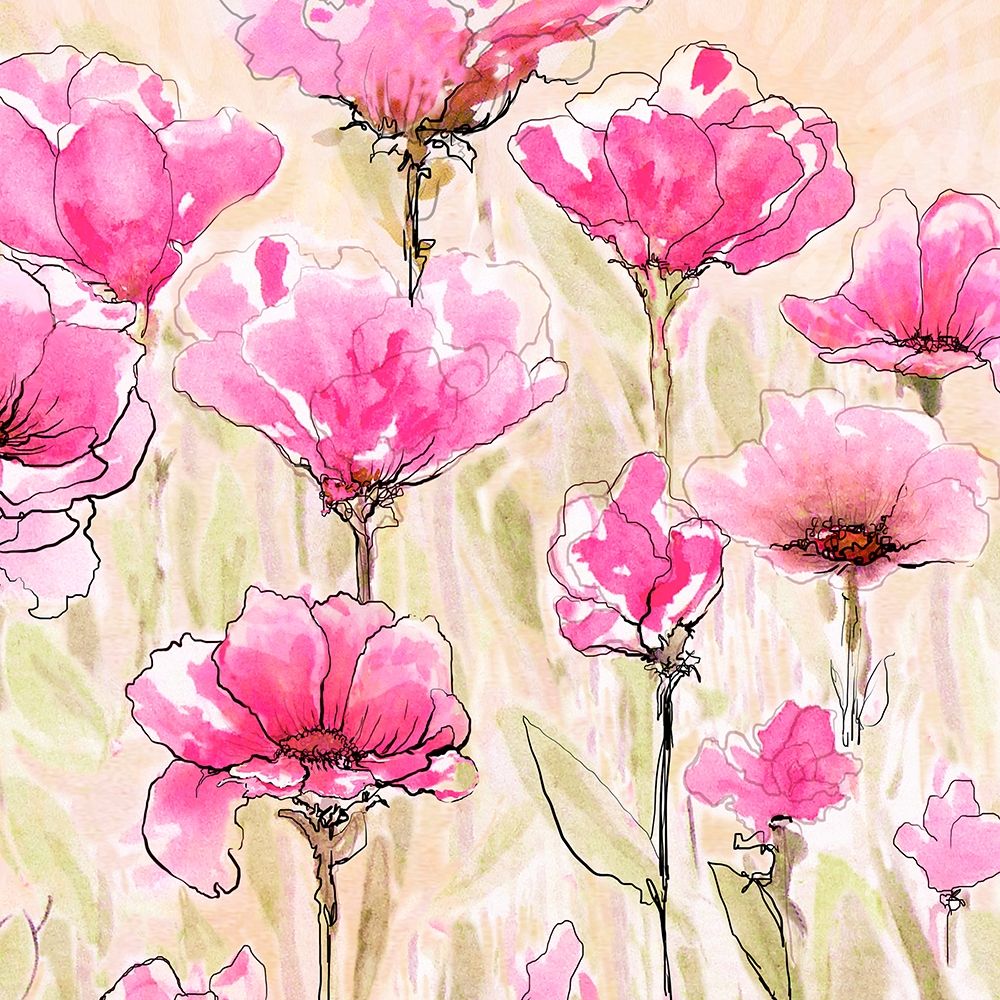 Art Print: Pink Love I