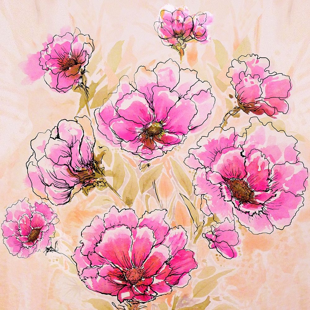 Art Print: Pink Love II