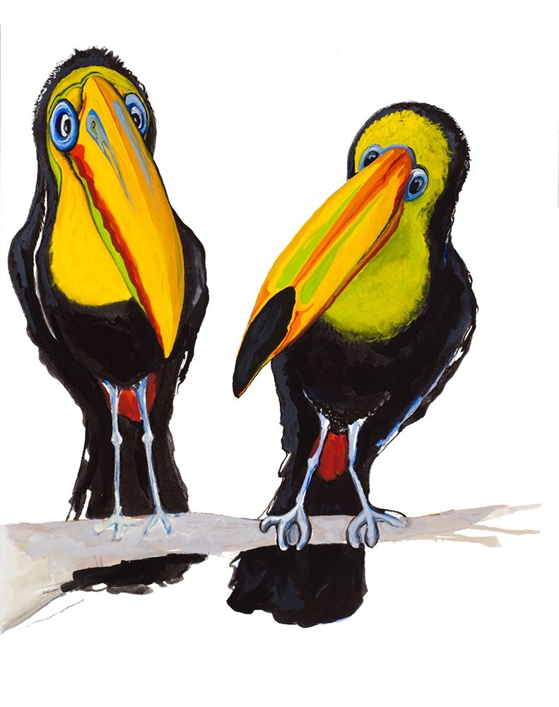 Art Print: Two Toucans