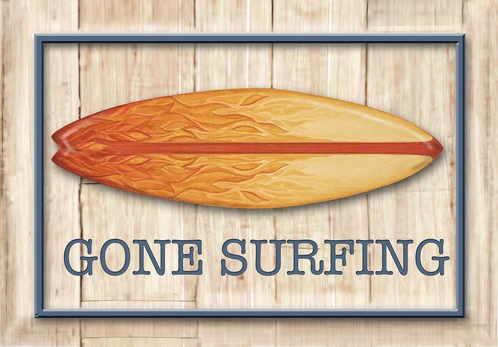 Art Print: Catch a Wave I