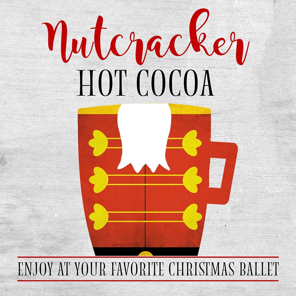 Wall Art Painting id:309691, Name: Nutcracker Hot Cocoa, Artist: Quach, Anna