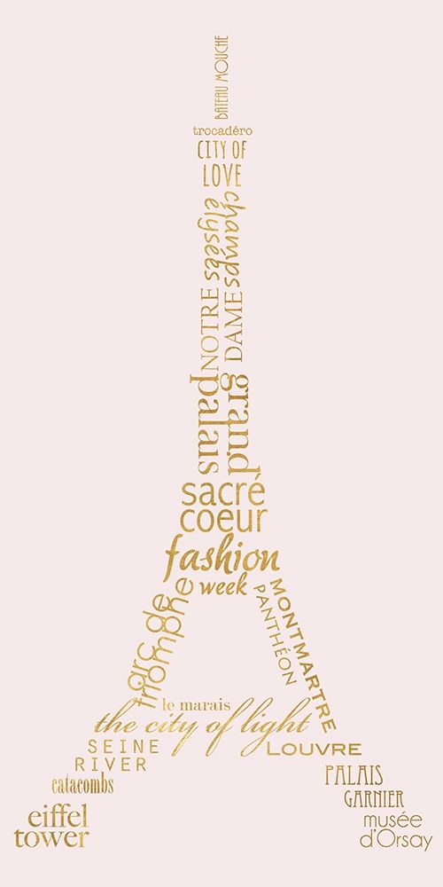 Wall art: Paris Panel, by Quach, Anna