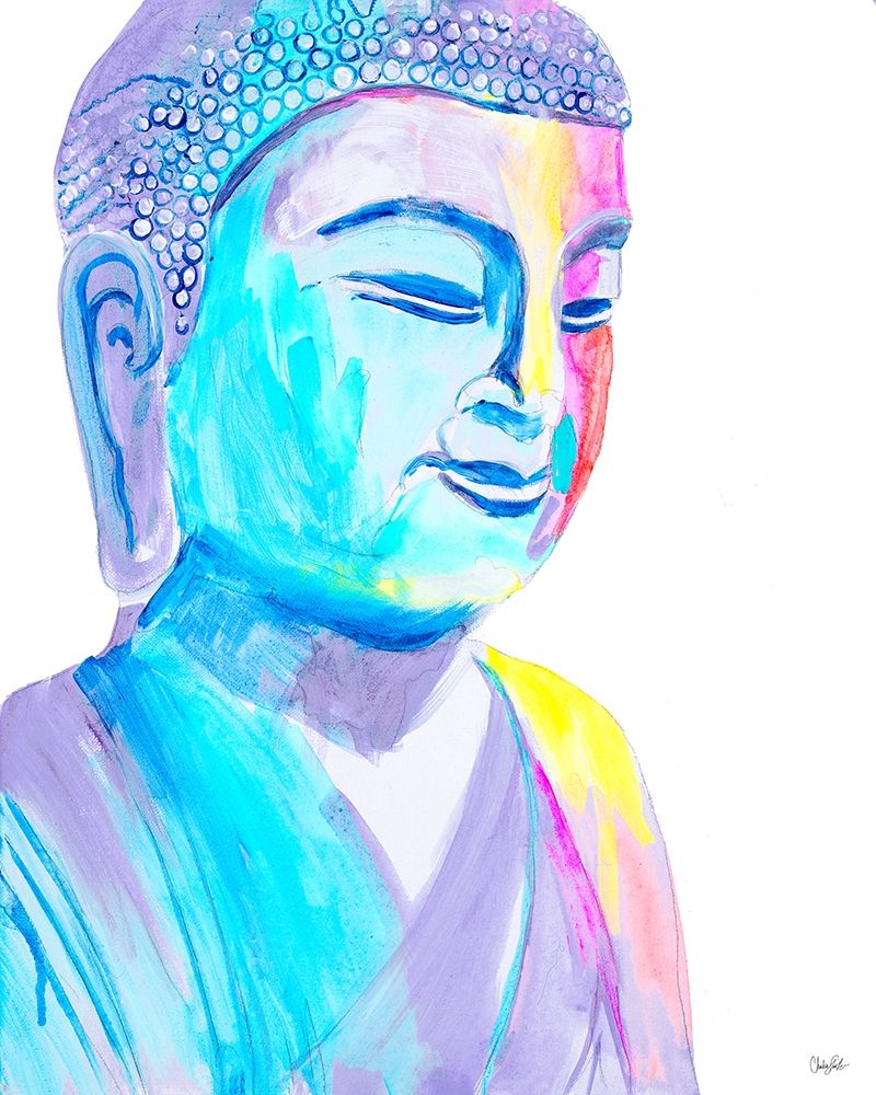 Wall Art Painting id:207021, Name: More Vibrant Buddha, Artist: Goodrich, Chelsea