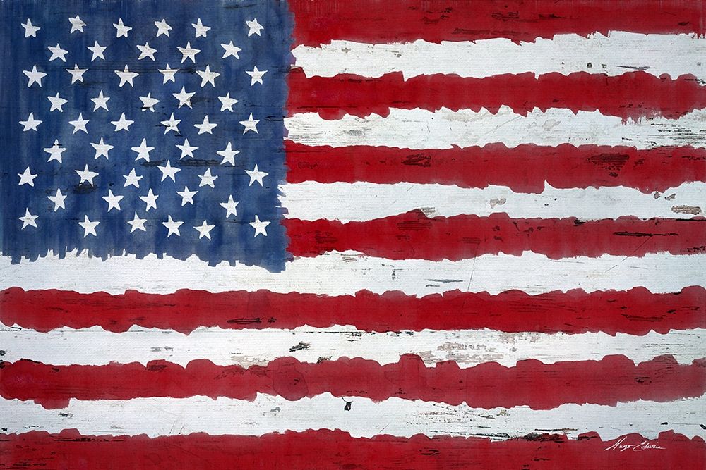 Wall art: Old Glory, by Edwins, Hugo