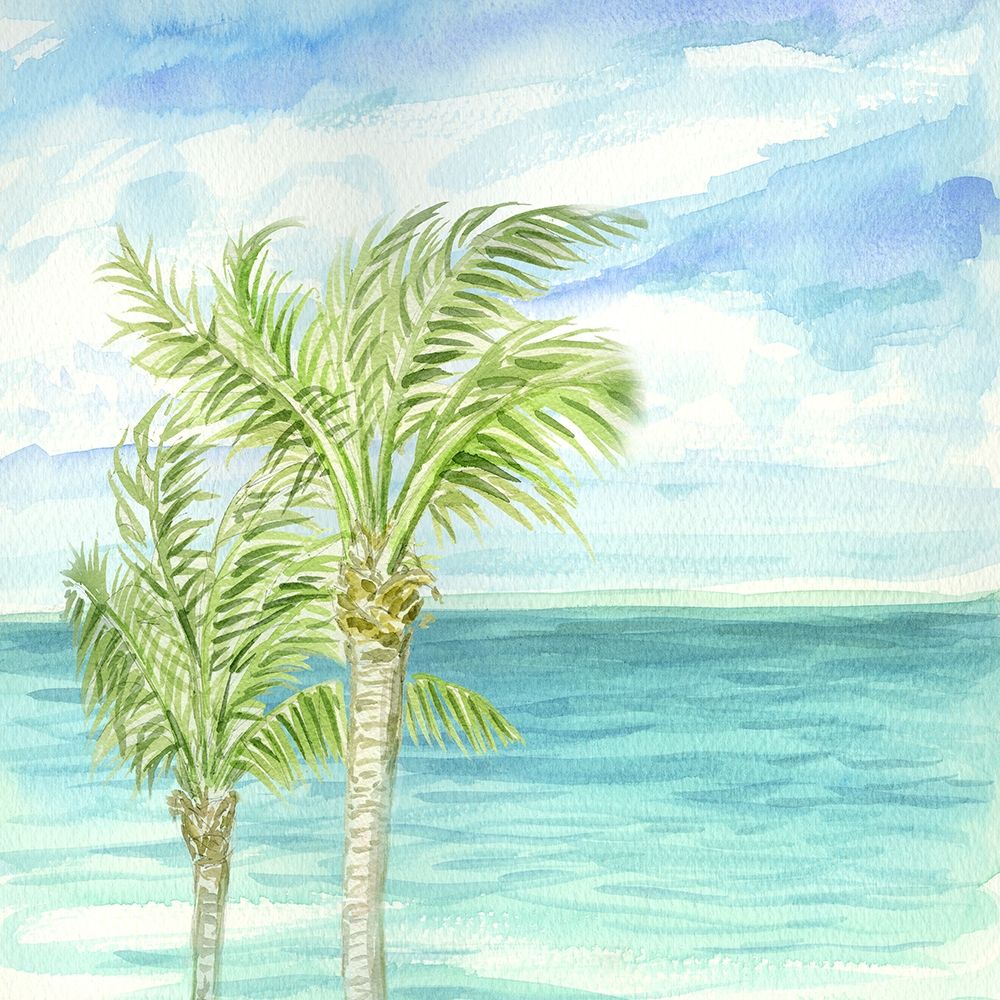 Wall Art Painting id:309993, Name: Refreshing Coastal Breeze I, Artist: Biscardi, Nicholas