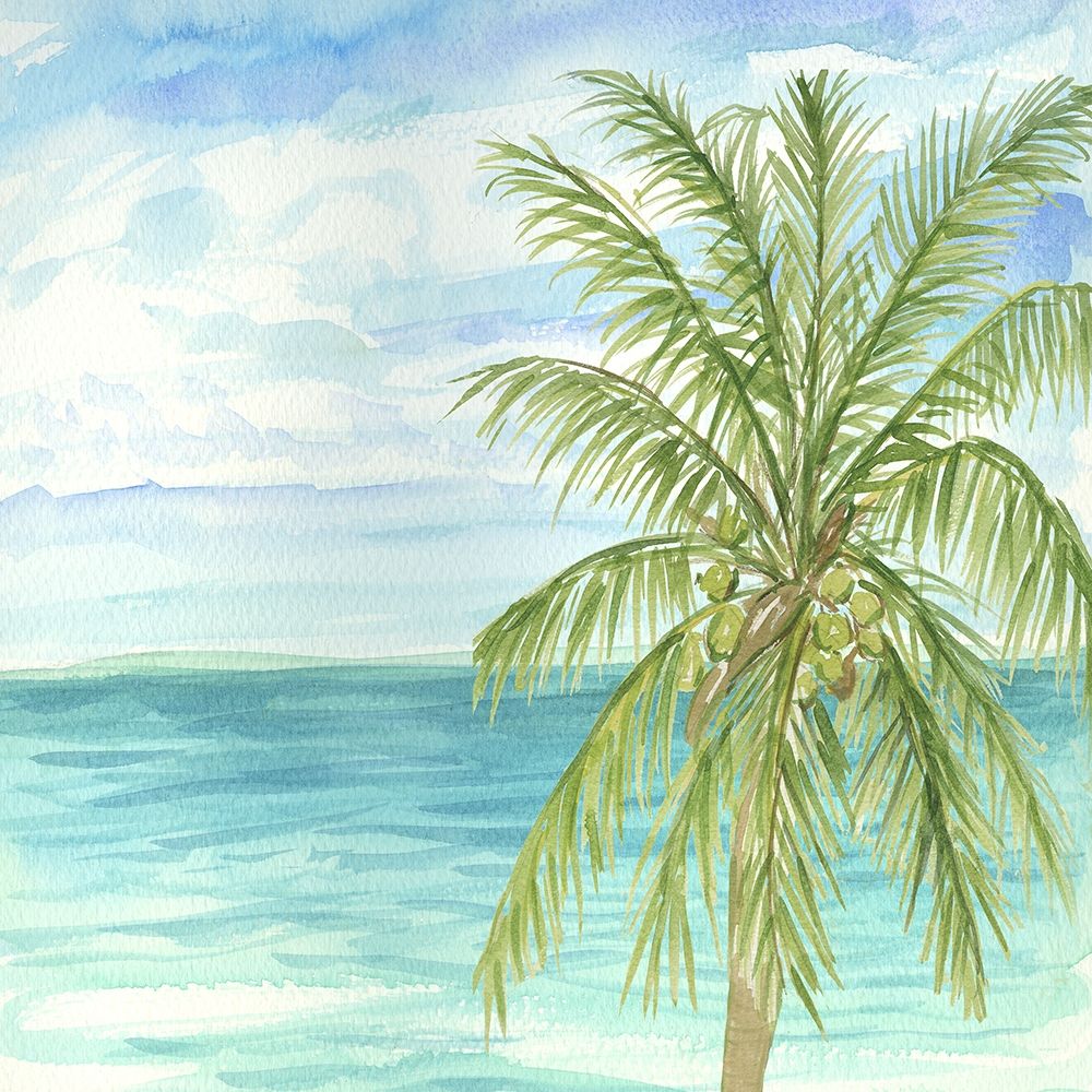 Wall Art Painting id:309994, Name: Refreshing Coastal Breeze II, Artist: Biscardi, Nicholas