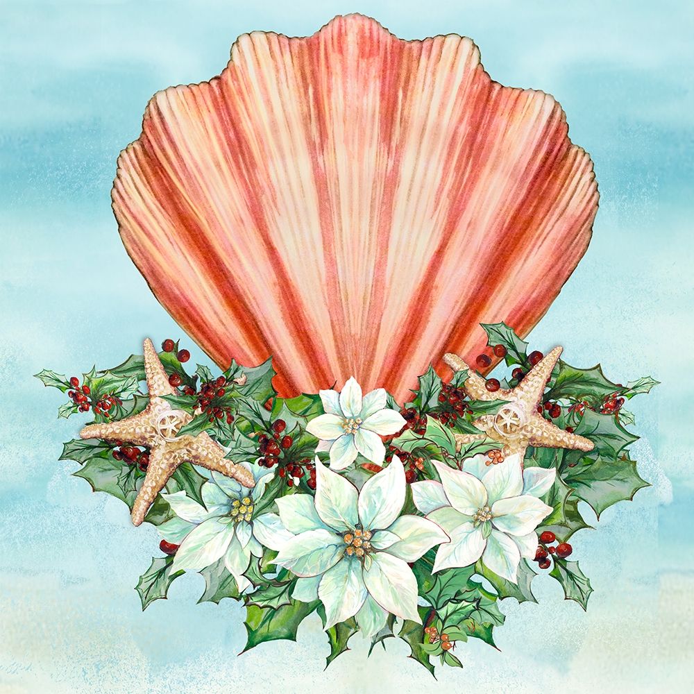 Art Print: Holiday By the Sea I