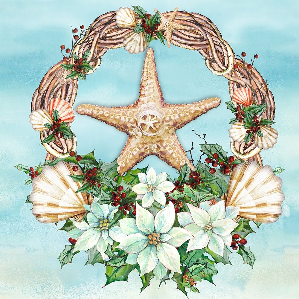 Art Print: Holiday By the Sea II