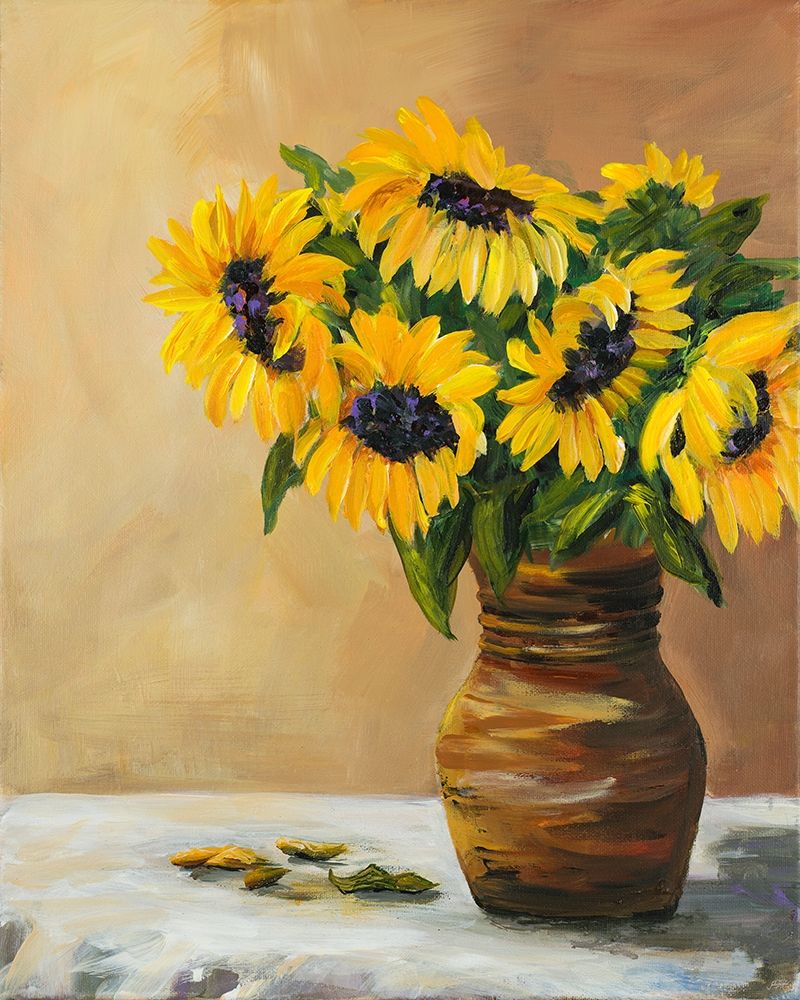 Wall art: Sunflowers, by DeRice, Julie