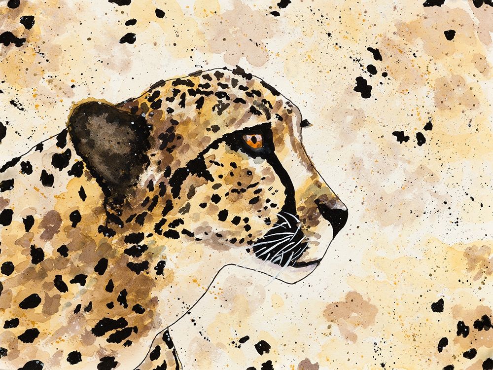 Art Print: Cheetah Face