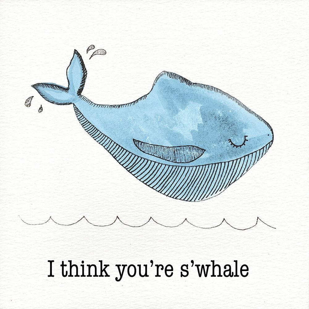 Art Print: Whale I
