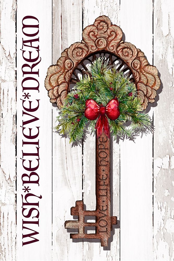 Art Print: Holiday Key II