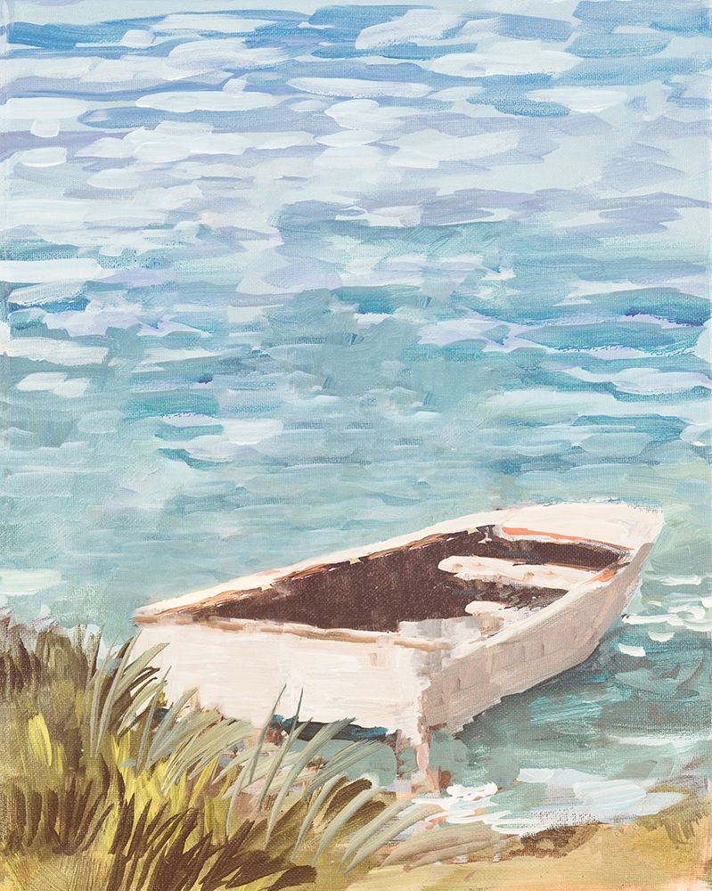 Wall Art Painting id:401018, Name: Day On The Inlet, Artist: Slivka, Jane