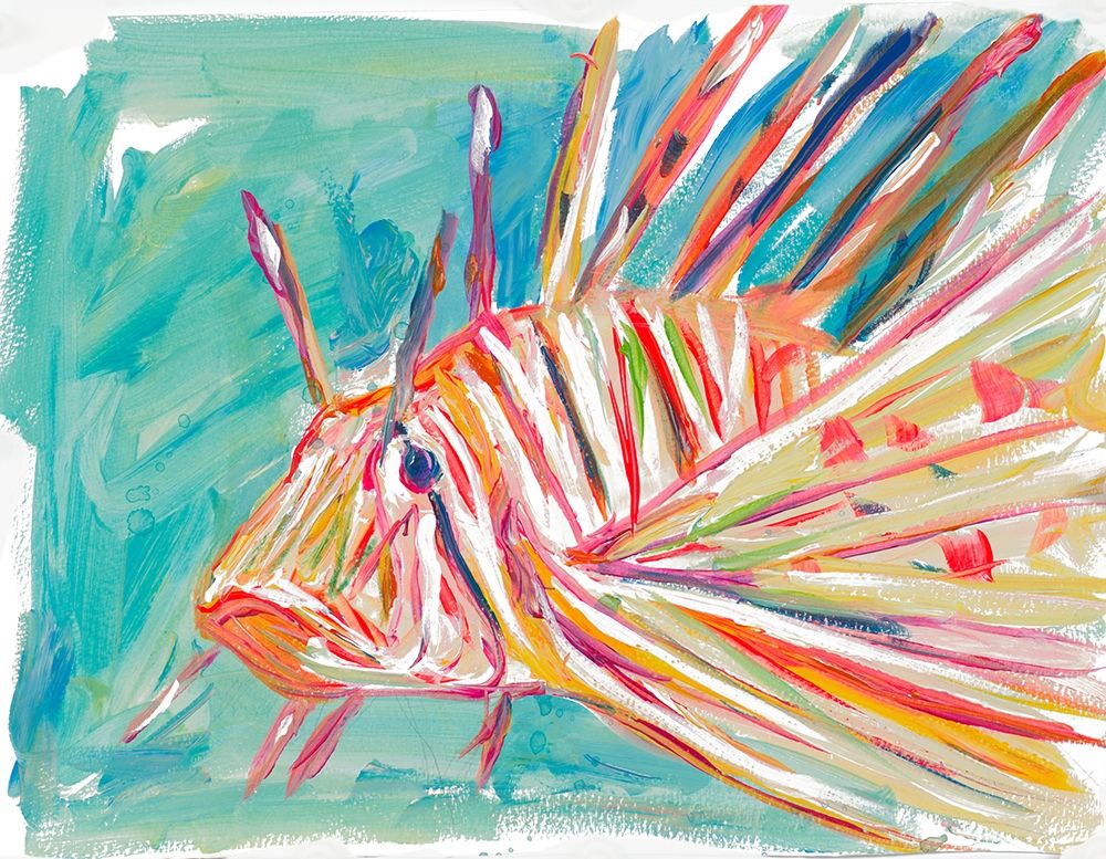 Wall Art Painting id:310239, Name: Colorful Fish, Artist: Beauchamp, Andy
