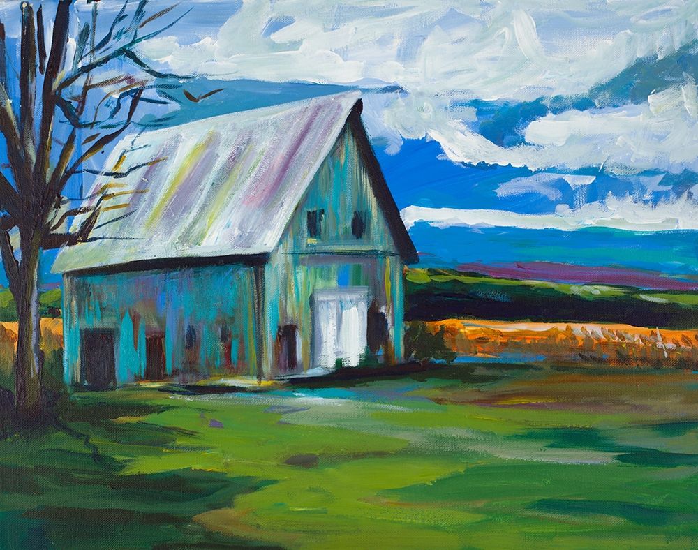 Art Print: Old Barn