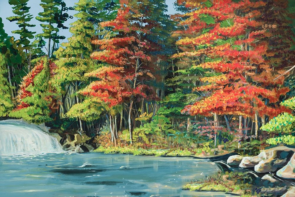 Art Print: Running River II