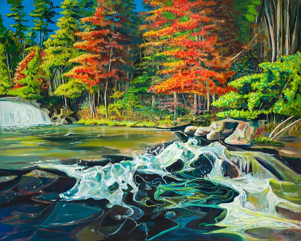 Wall Art Painting id:310245, Name: Running River I, Artist: Beauchamp, Andy