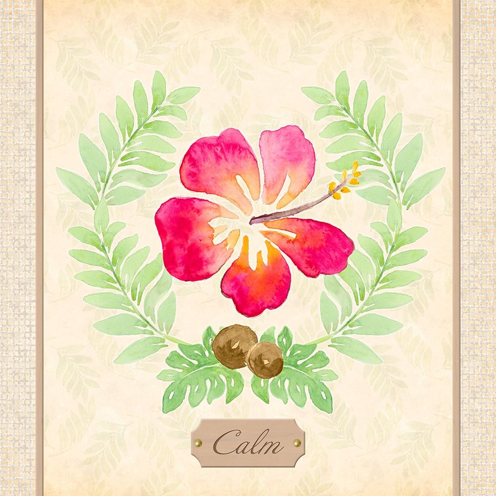 Art Print: Calm Hibiscus