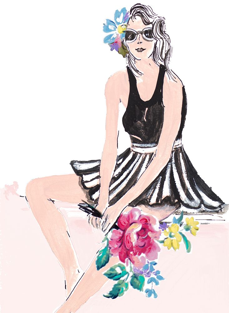 Art Print: Pink Pop Girl