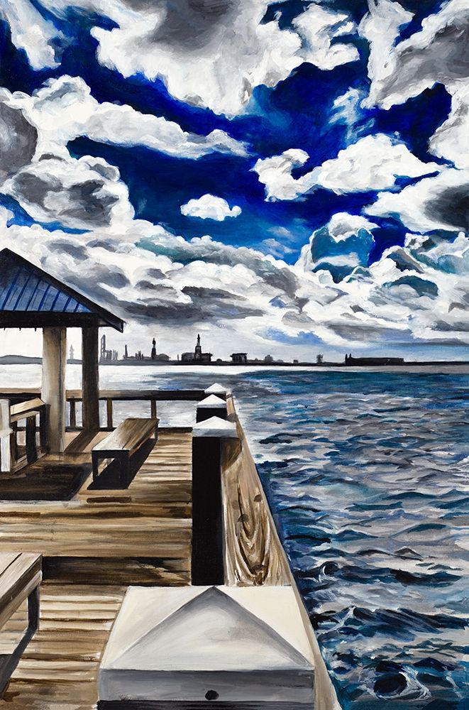 Art Print: Lake Dock