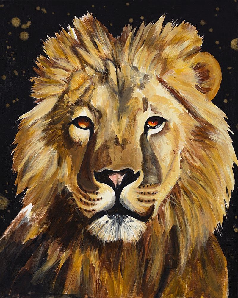 Wall Art Painting id:338366, Name: Lion, Artist: Goodrich, Chelsea