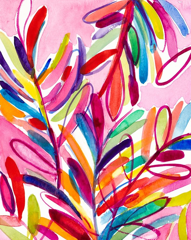 Art Print: Kaleidoscope Leaves