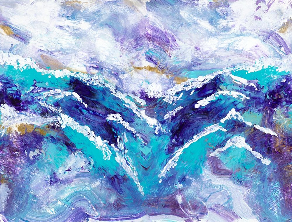Wall Art Painting id:382091, Name: Ocean Waves, Artist: Ritter, Gina