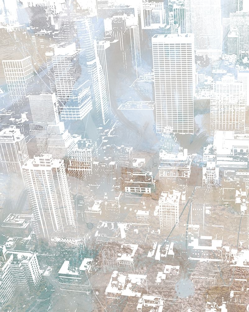 Wall Art Painting id:382125, Name: Empire View II  (vertical), Artist: Meneely, Dan