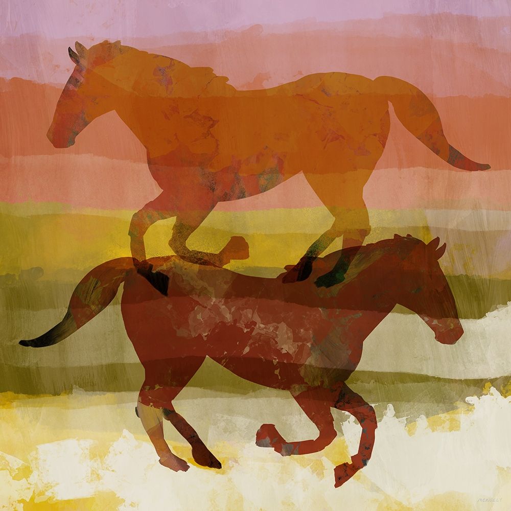 Wall Art Painting id:382213, Name: Equine Fantasy I, Artist: Meneely, Dan