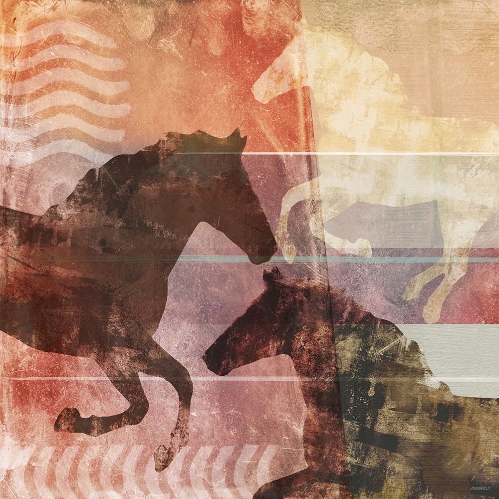 Wall Art Painting id:382214, Name: Equine Fantasy II, Artist: Meneely, Dan