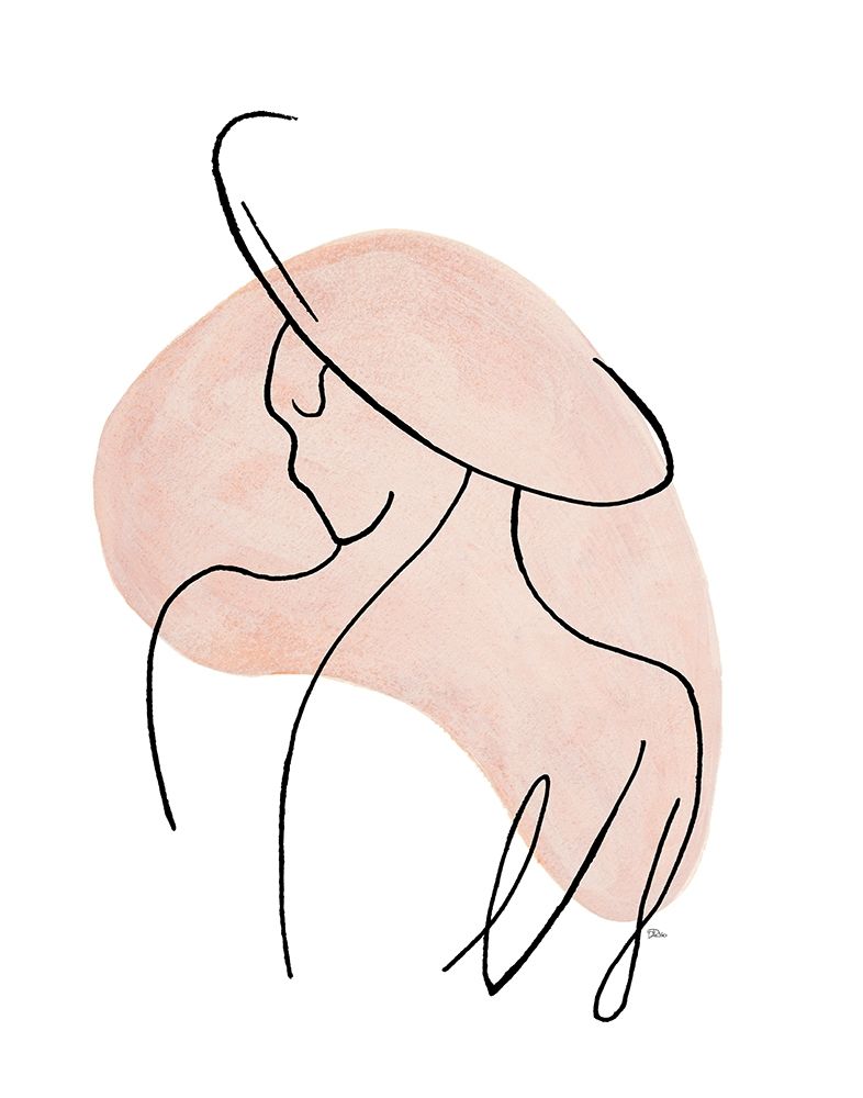 Art Print: Back Silhouette II