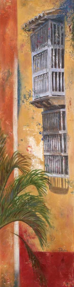 Wall Art Painting id:15135, Name: Balcones De Cartagena I, Artist: Pinto, Patricia