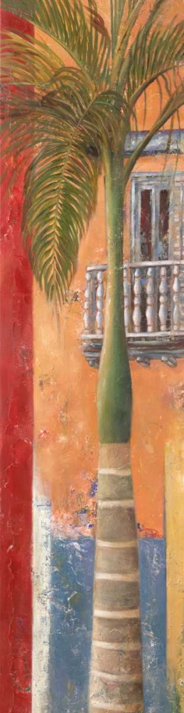 Wall Art Painting id:15136, Name: Balcones De Cartagena II, Artist: Pinto, Patricia