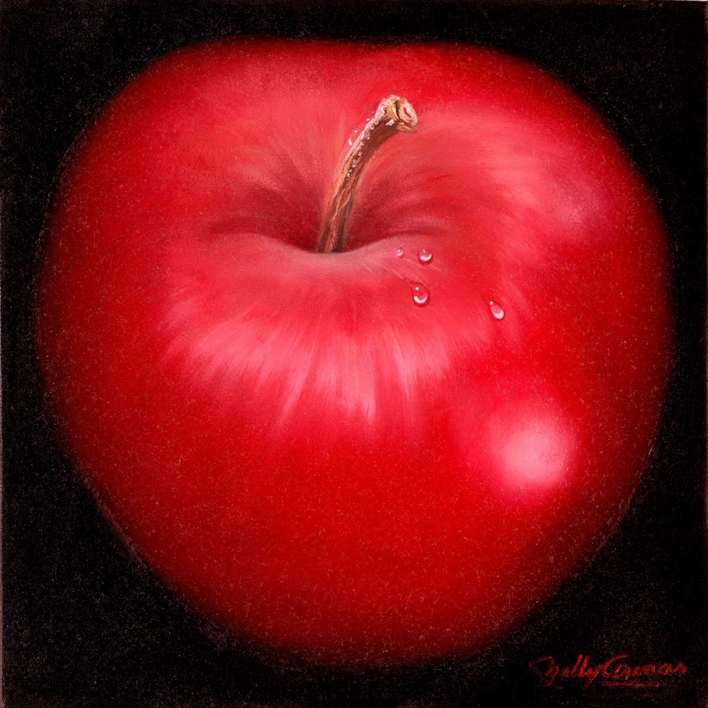 Art Print: Red Apple