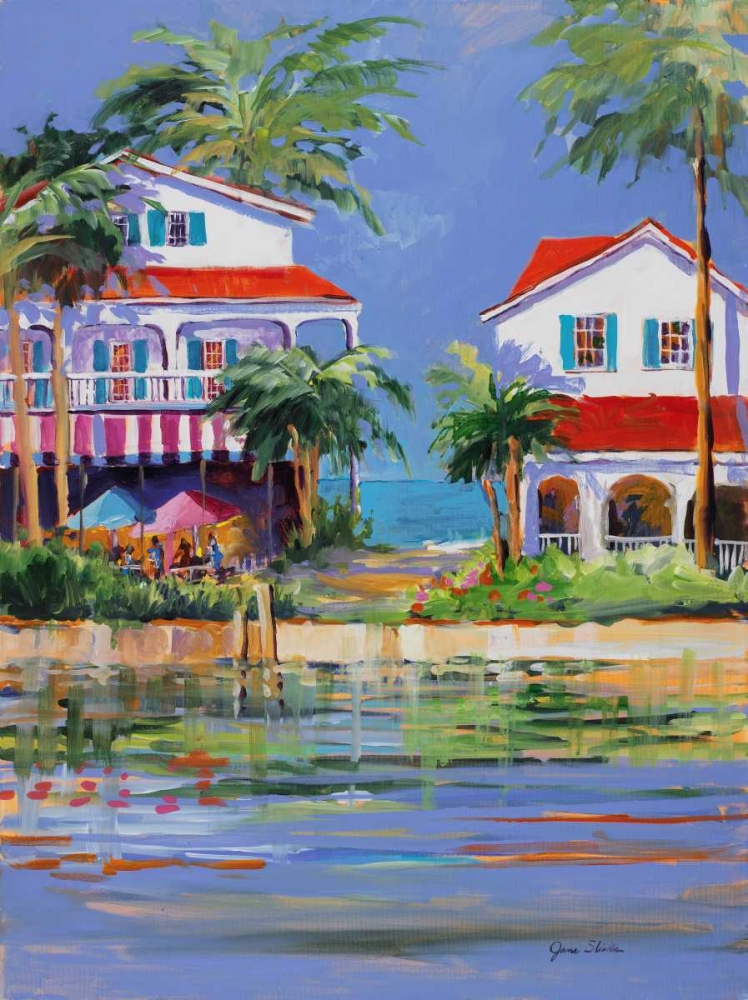 Wall Art Painting id:15149, Name: Beach Resort II, Artist: Slivka, Jane