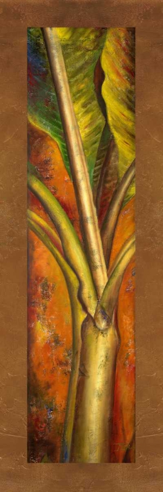 Wall Art Painting id:15154, Name: Orange Plantain, Artist: Pinto, Patricia