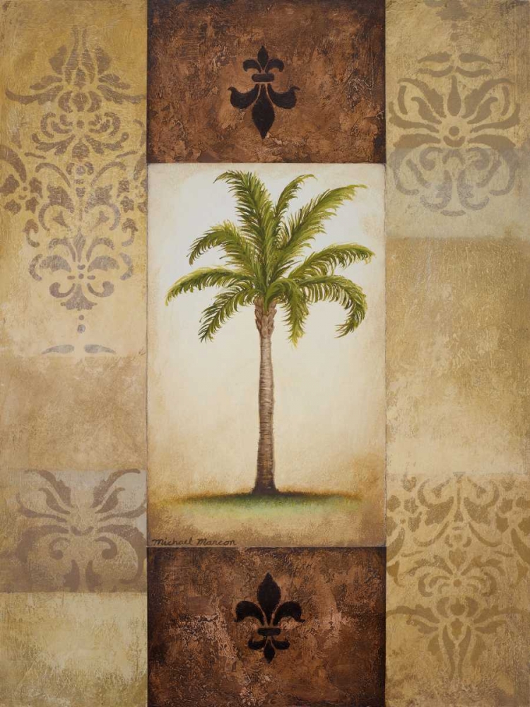Wall Art Painting id:51729, Name: Fantasy Palm I, Artist: Marcon, Michael